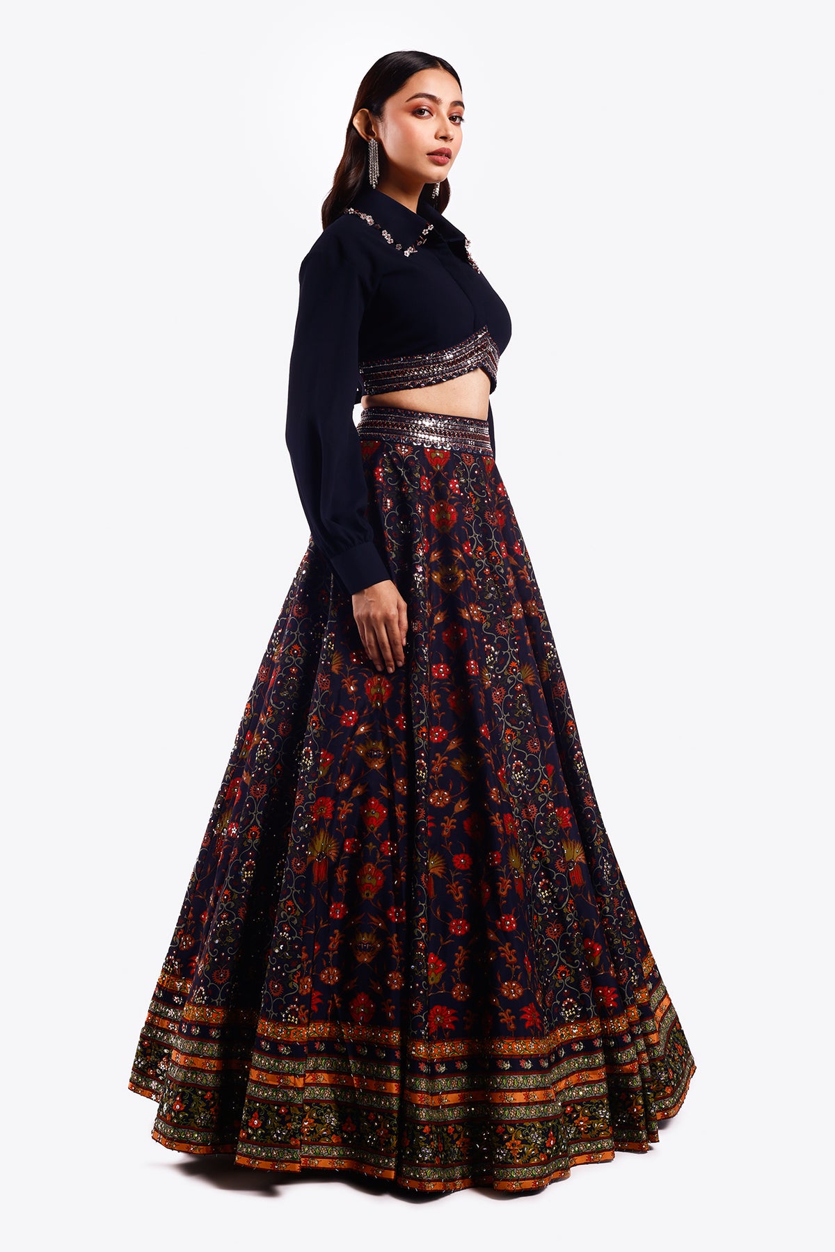 Garland Lehenga
