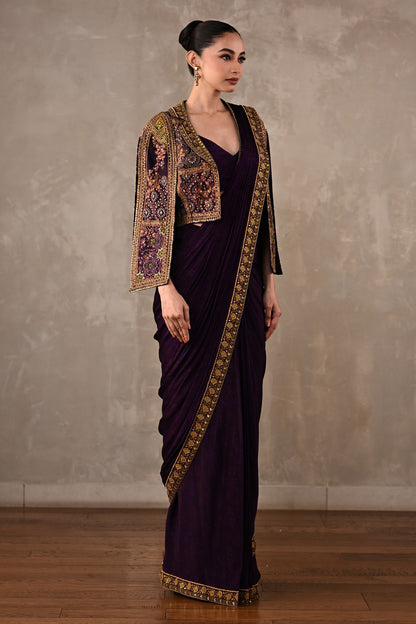 Maharani Heritage Drape Saree Set