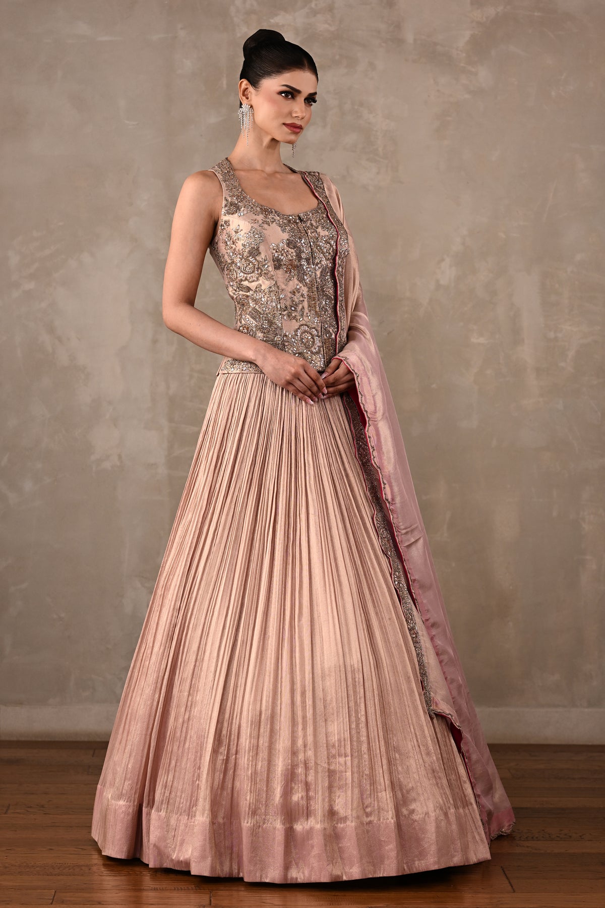 Elysian Tissue Lehenga Set