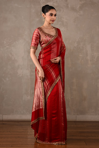Banarasi Silk Saree Set