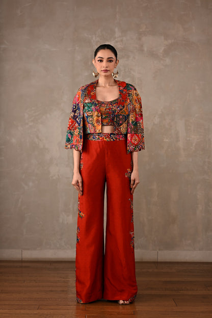 Carnival Cropped Jacket Co-ord Set