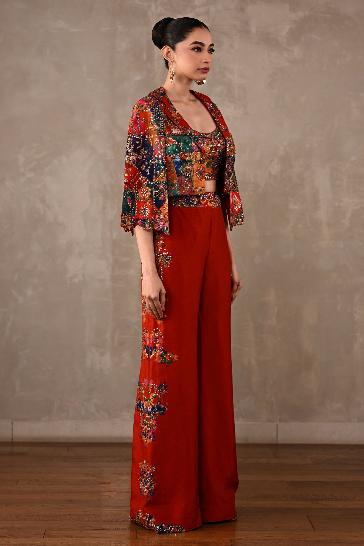 Carnival Cropped Jacket Co-ord Set