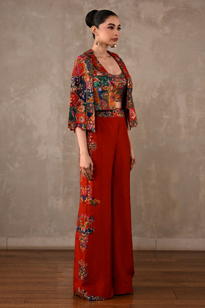 Carnival Cropped Jacket Co-ord Set