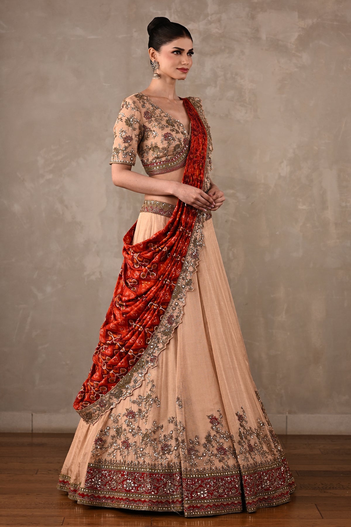 Heritage Silk Lehenga Set