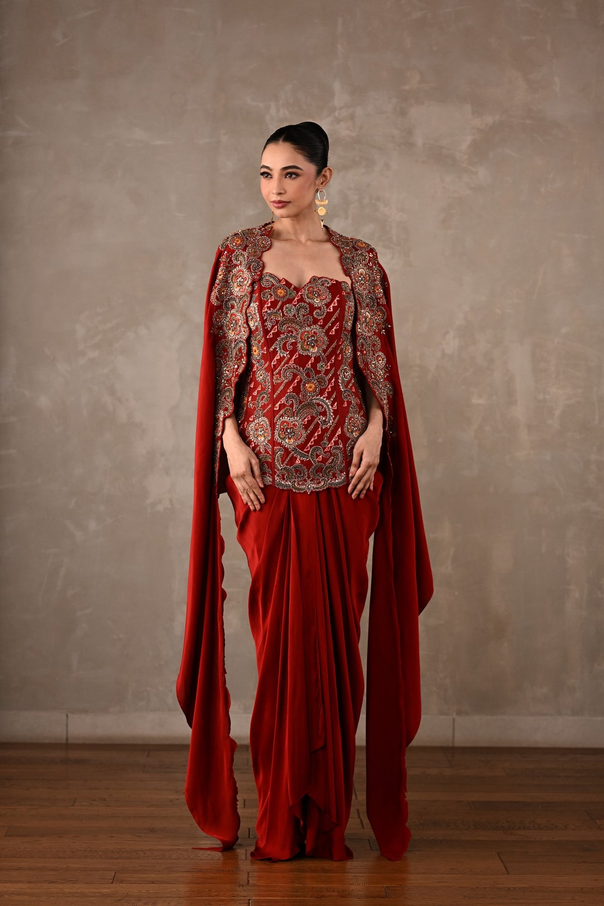 Zardosi Corset Skirt Ensemble