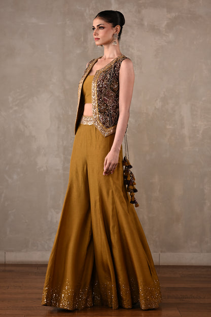 Embellished Silk Co-Ord Set