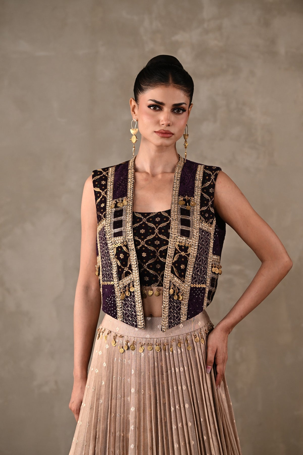 Banarasi Patchwork Lehenga Set