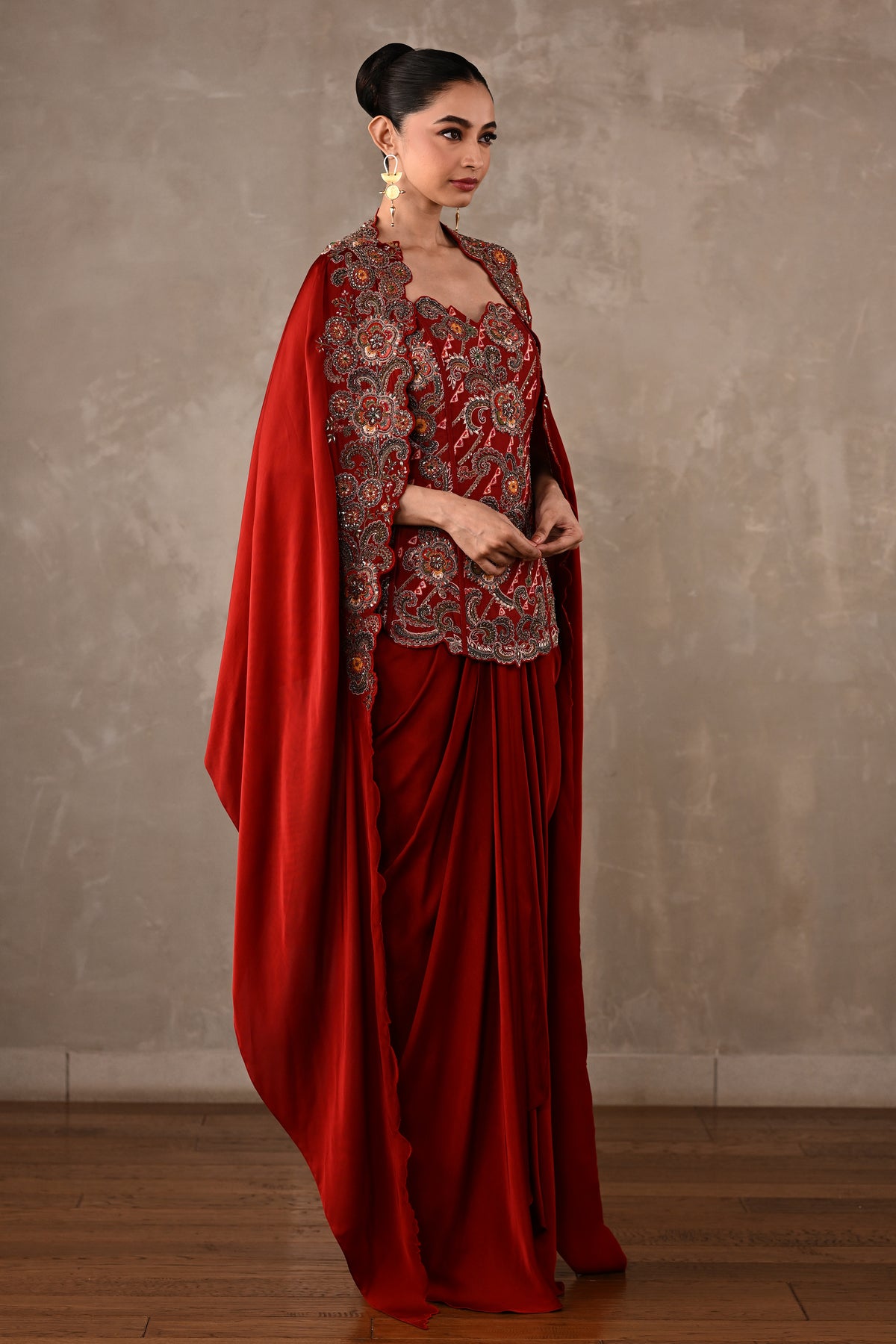 Zardosi Corset Skirt Ensemble