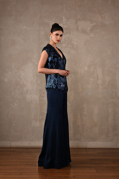 Embellished Georgette Co-ord Set