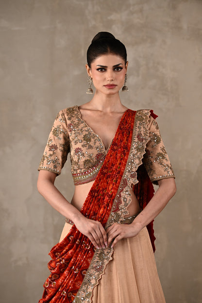 Heritage Silk Lehenga Set