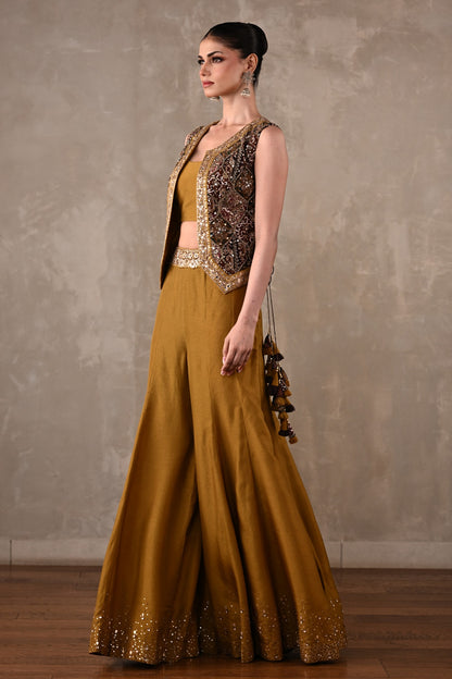 Embellished Silk Co-Ord Set
