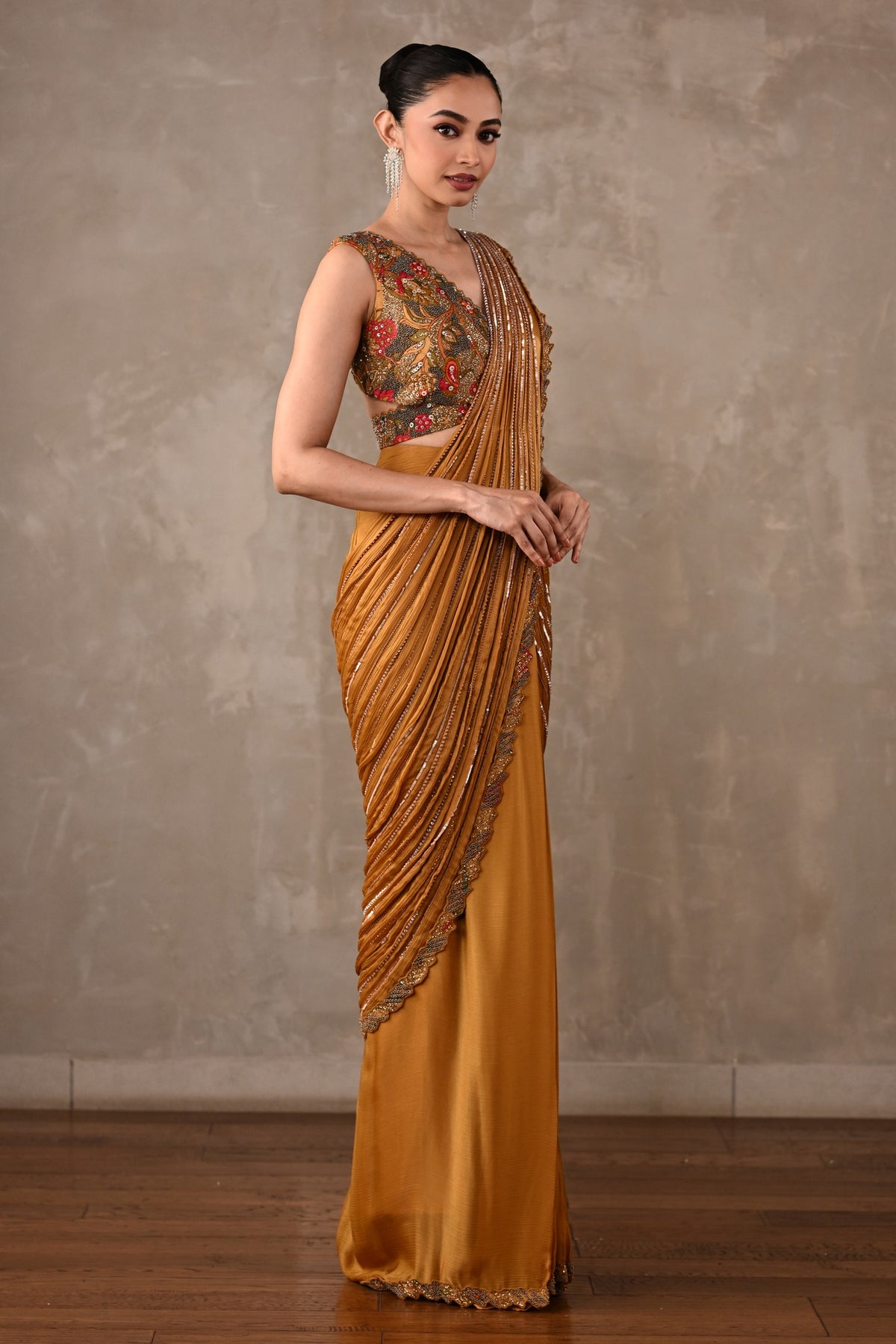 Aurora Drape Saree Set