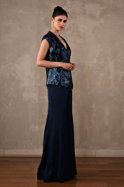 Embellished Georgette Co-ord Set
