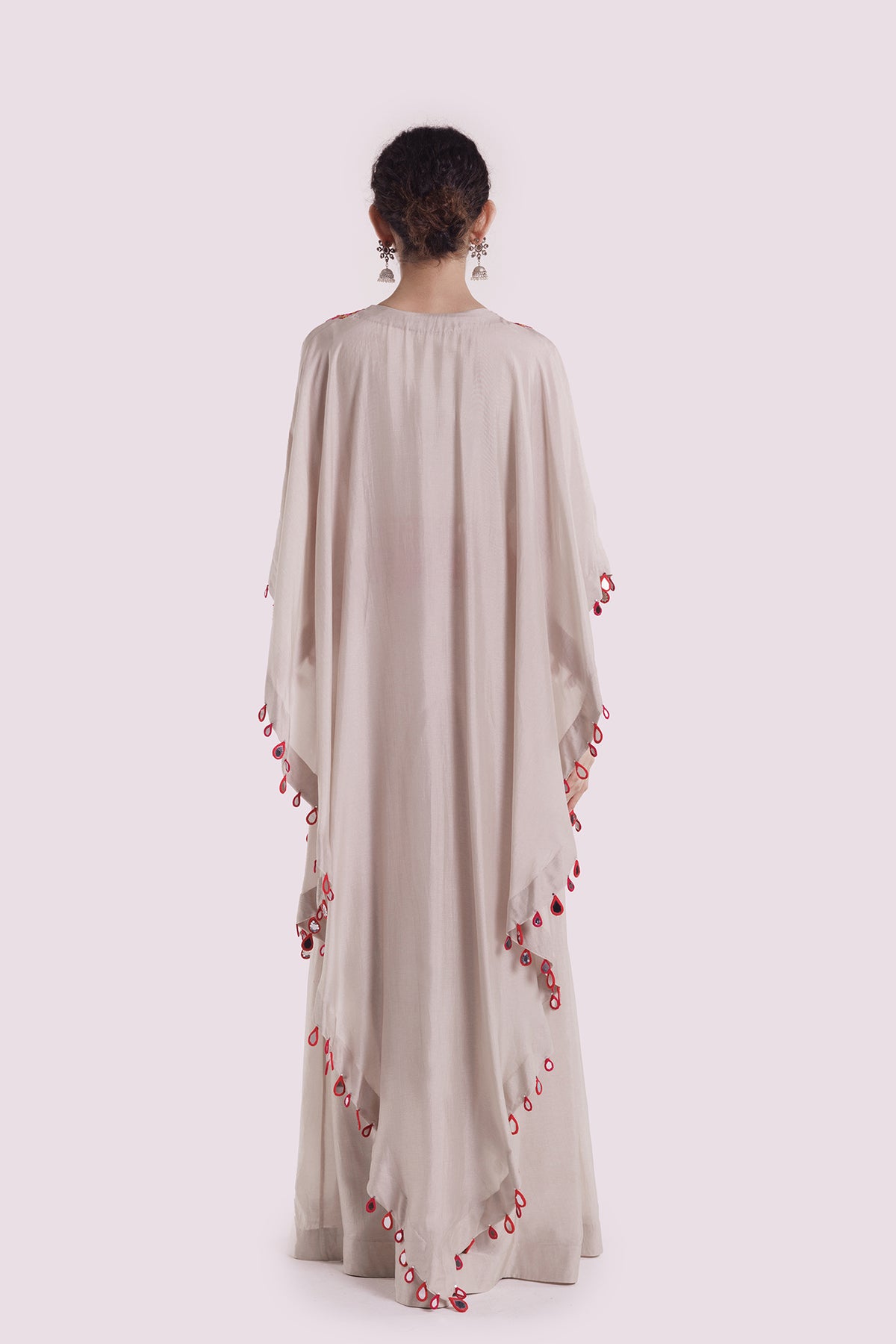 Thread Embroidered Silk Co-Ord Set