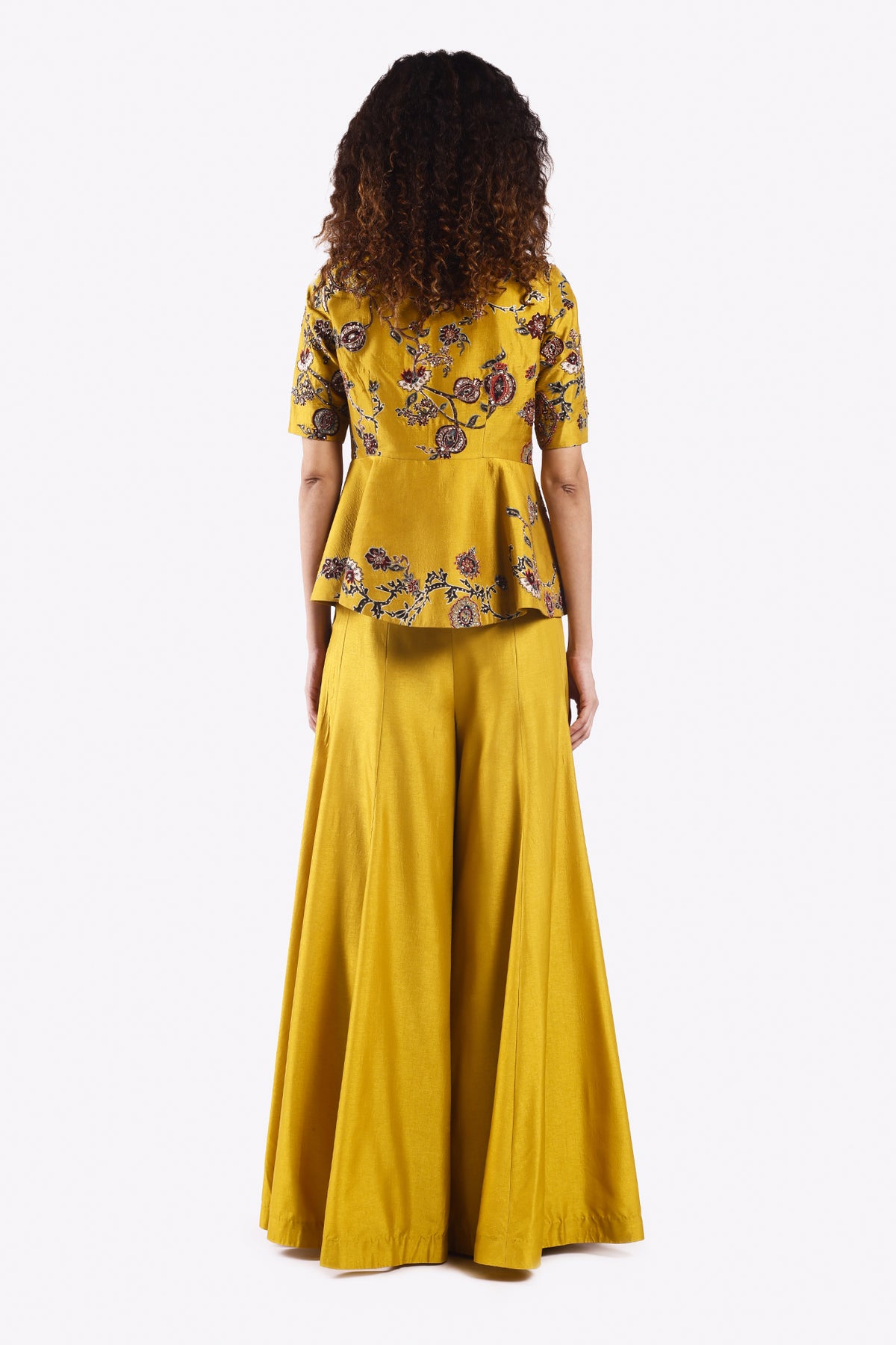 Venus Silk Soft Peplum Co-Ord Set