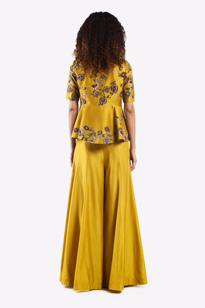 Venus Silk Soft Peplum Co-Ord Set