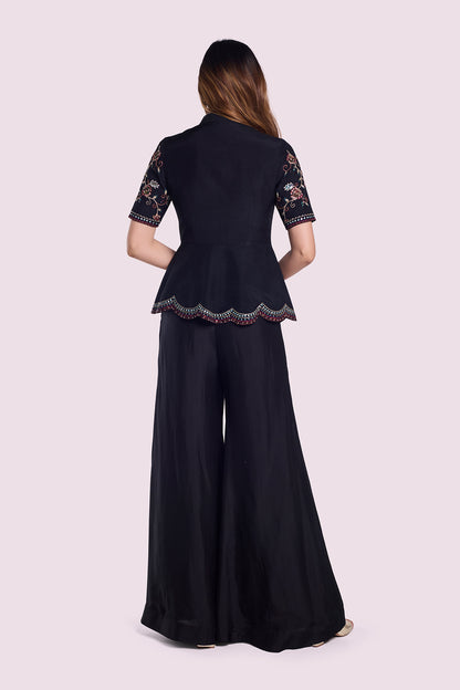 Swarovski encrusted Silk Co-ord