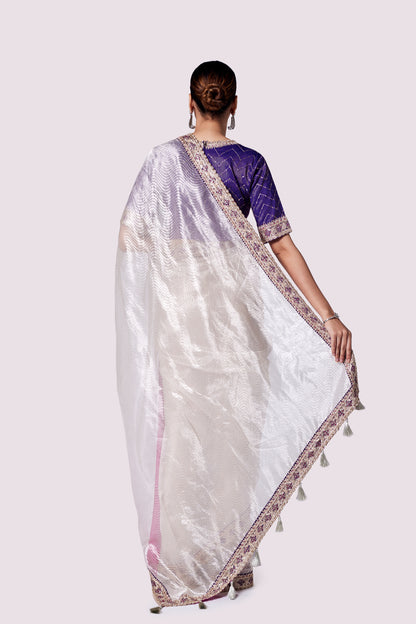 Zari Tissue saree