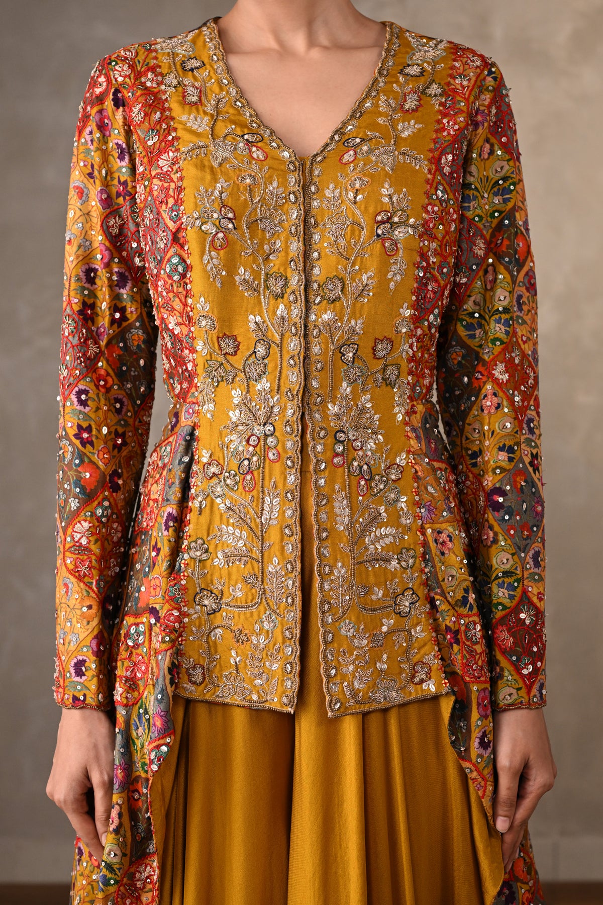 Floral Tapestry Embroidered Co-Ord Set