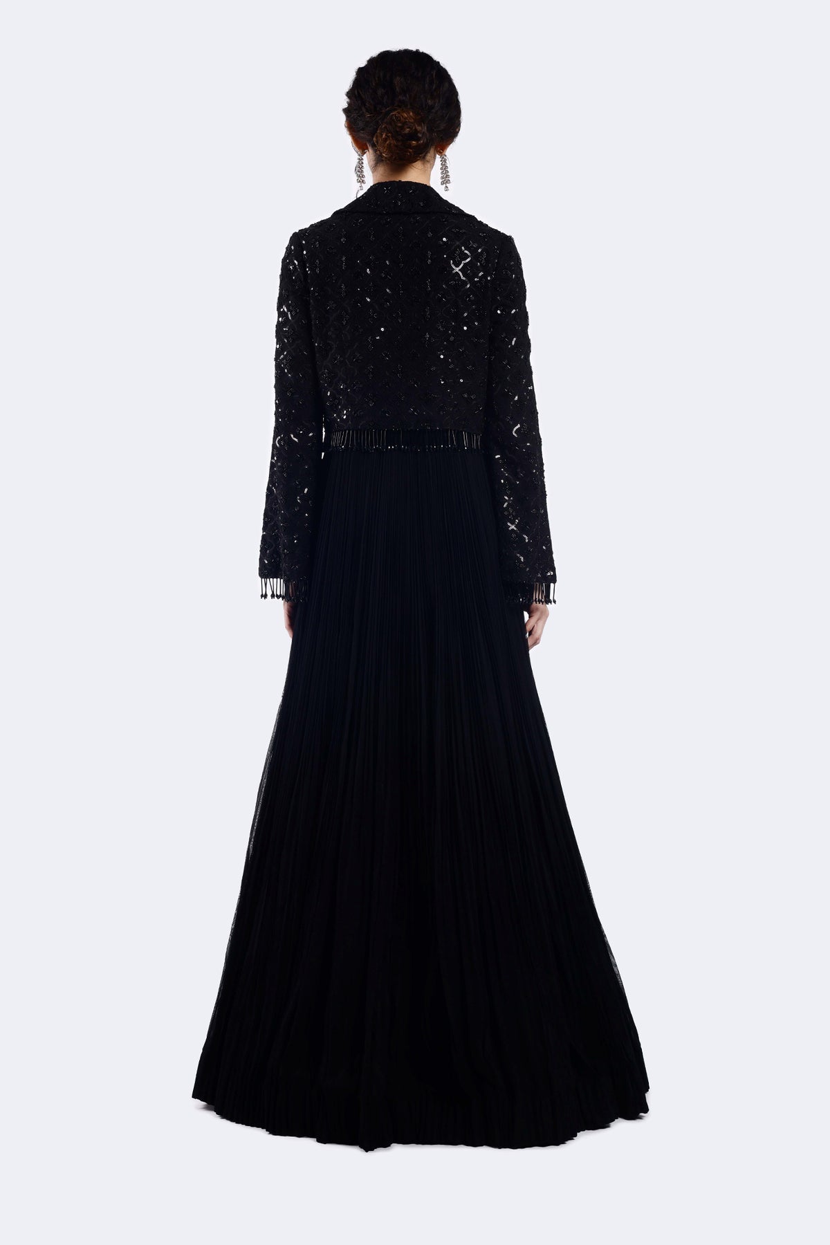 Gown With Cape Jacket