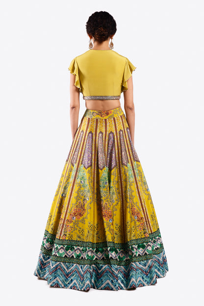 Mughal Floral Lehenga