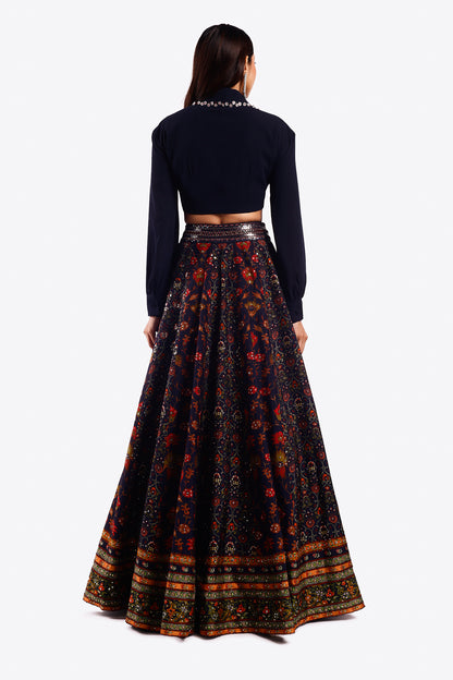 Garland Lehenga
