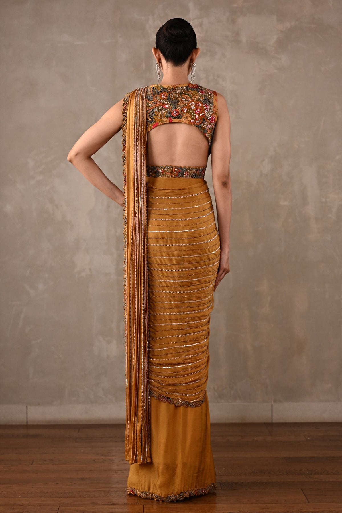 Aurora Drape Saree Set