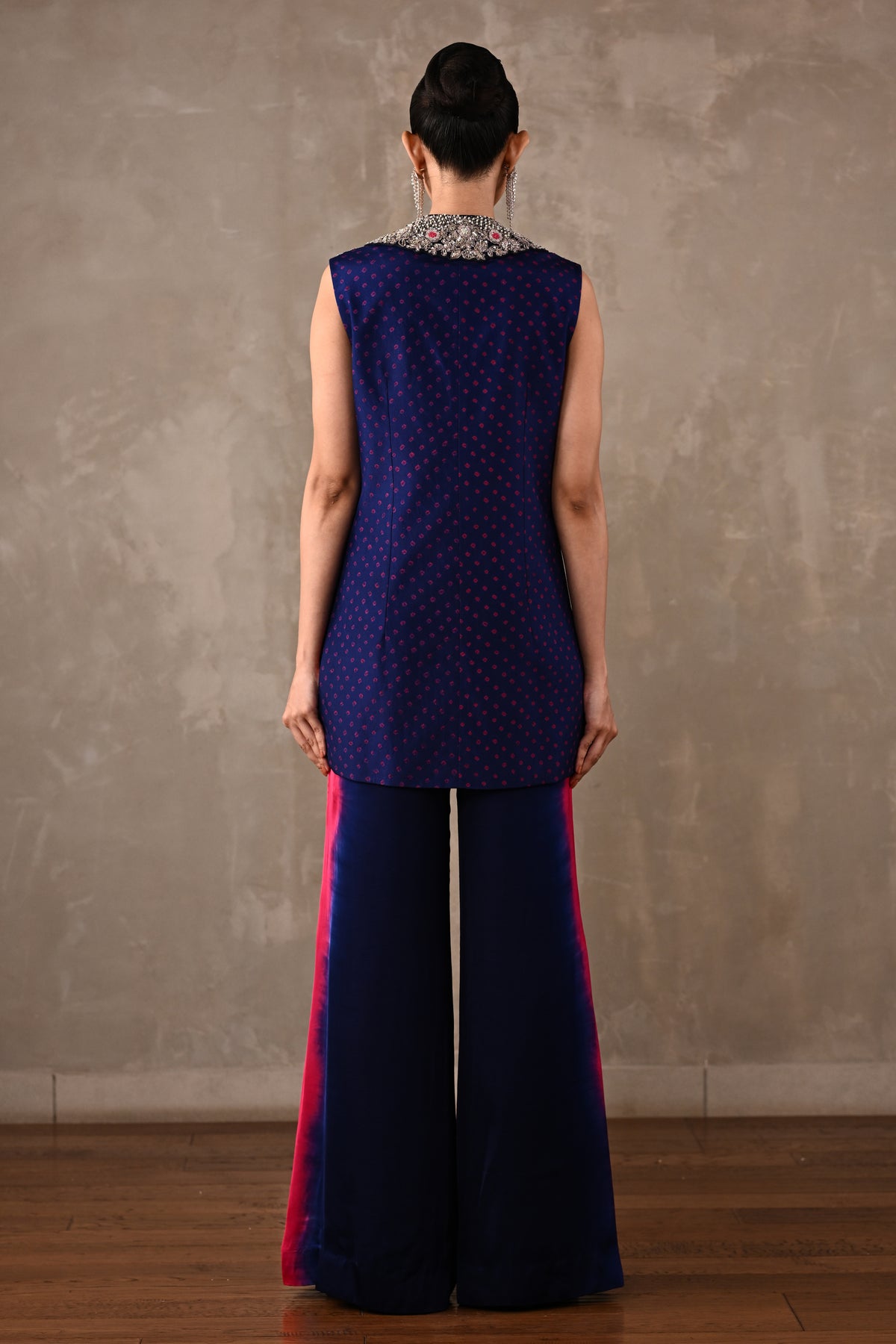 Bandhani Embroidered Co-ord Set