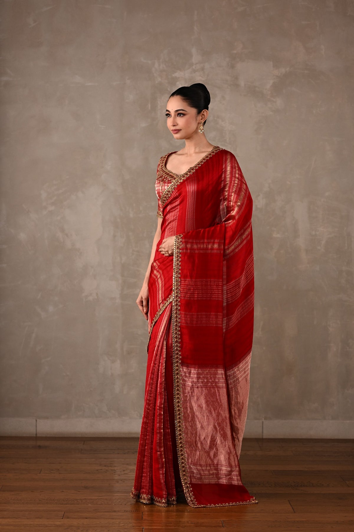 Banarasi Silk Saree Set