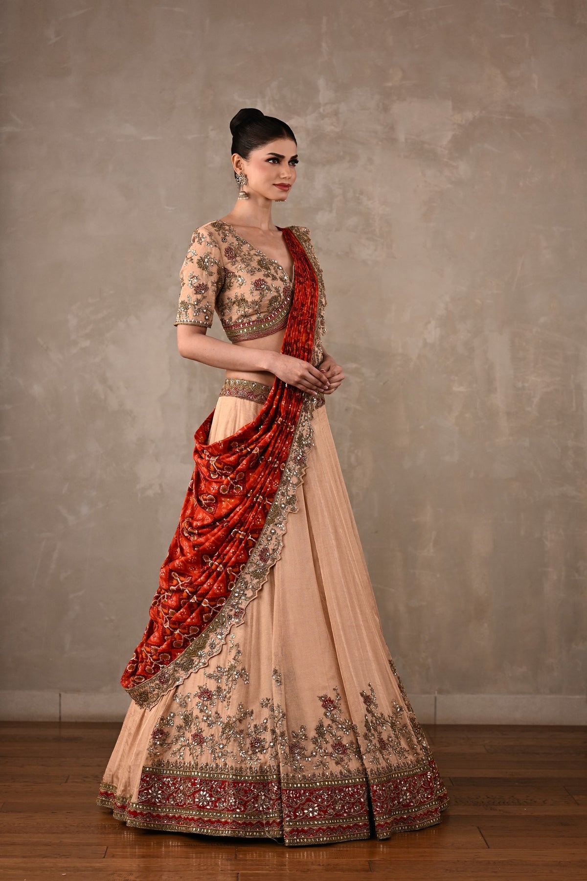 Heritage Silk Lehenga Set