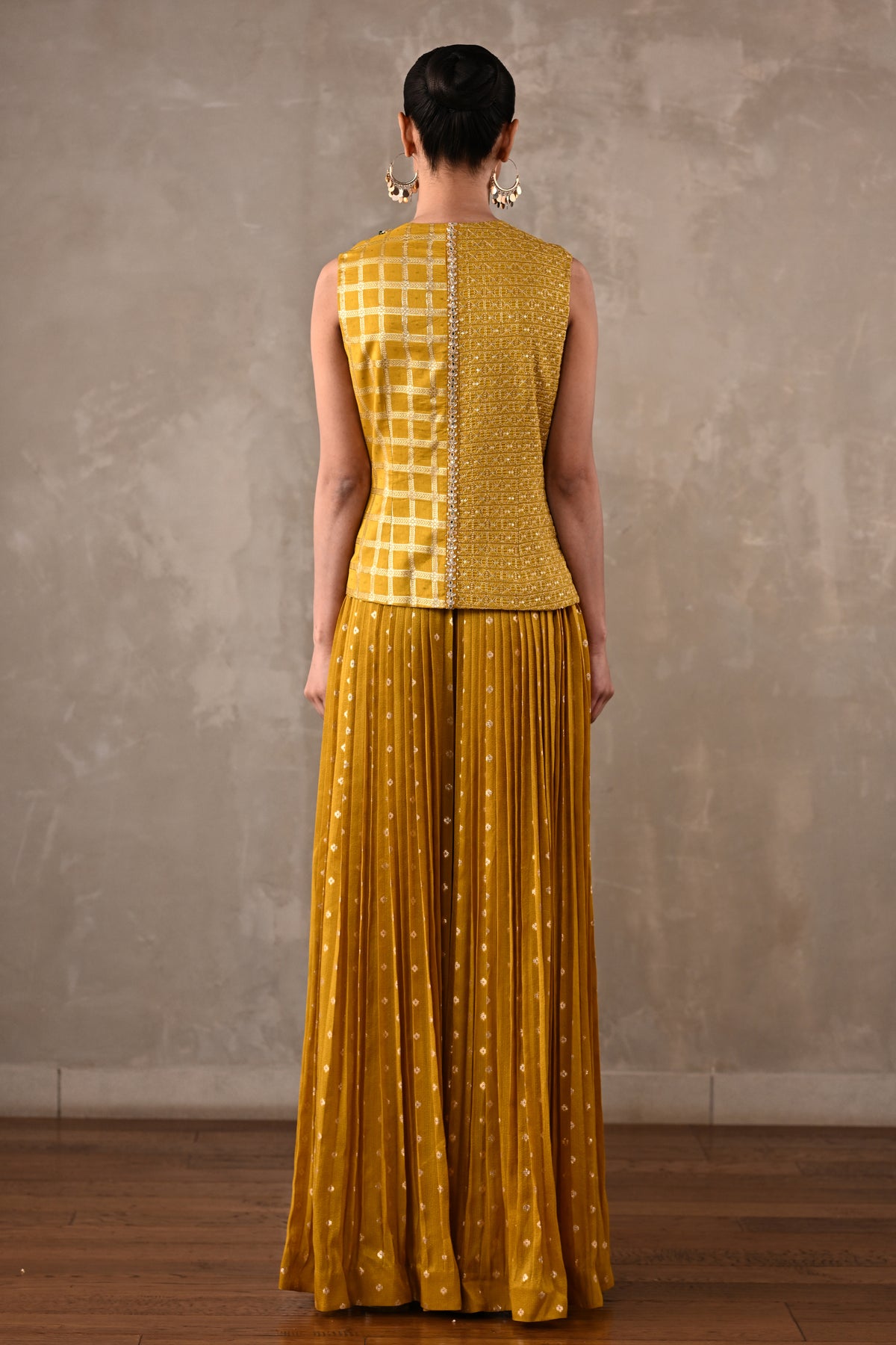 Embellished Tissue Silk Co-Ord Set