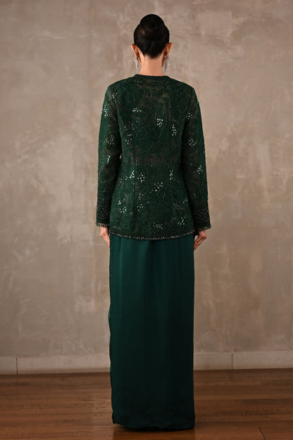 Embroidered Jacket Co-ord Set