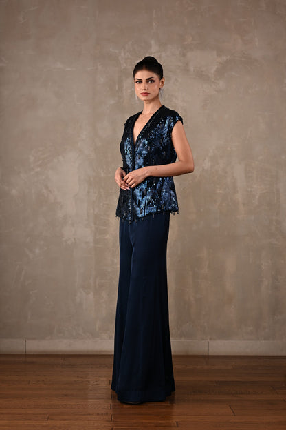 Embellished Georgette Co-ord Set