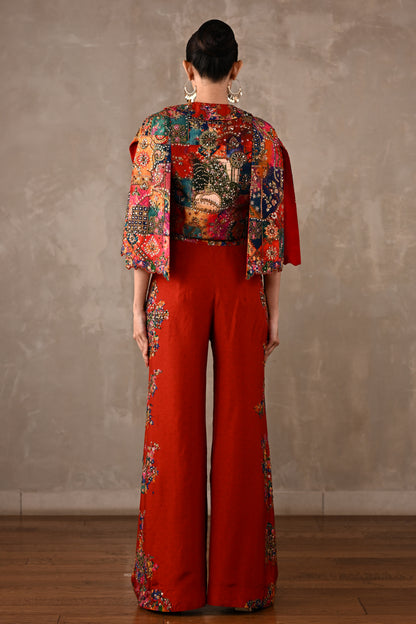 Carnival Cropped Jacket Co-ord Set