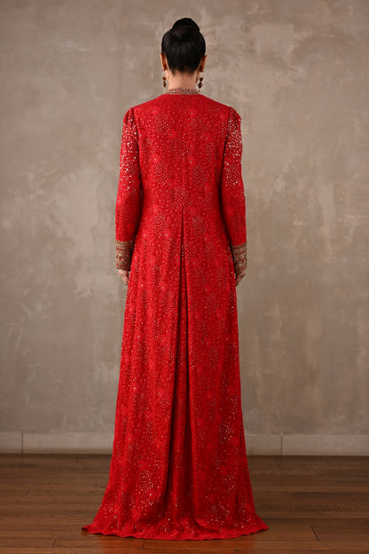 Chikankari Front-Slit Tunic Set