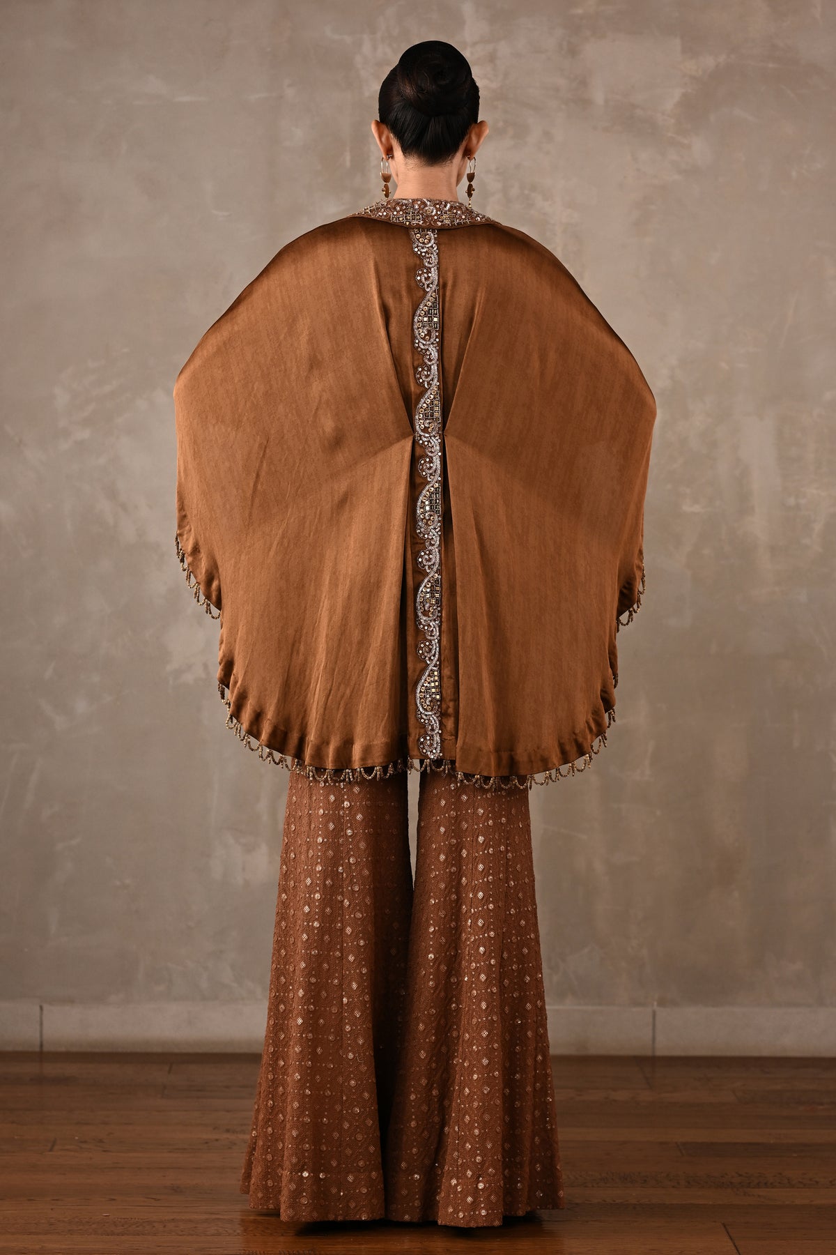 Scalloped Cape Co-ord Set