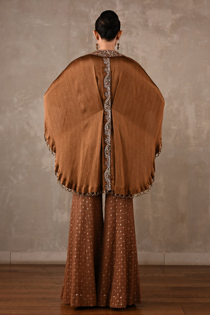 Scalloped Cape Co-ord Set