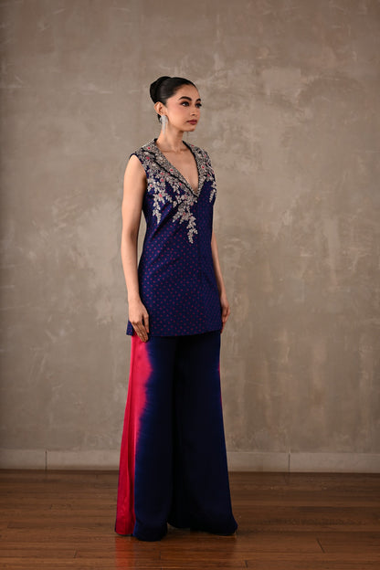 Bandhani Embroidered Co-ord Set