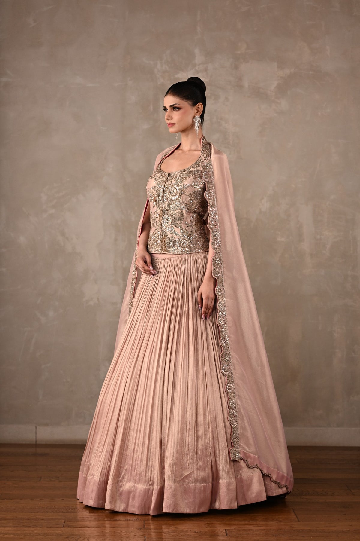 Elysian Tissue Lehenga Set