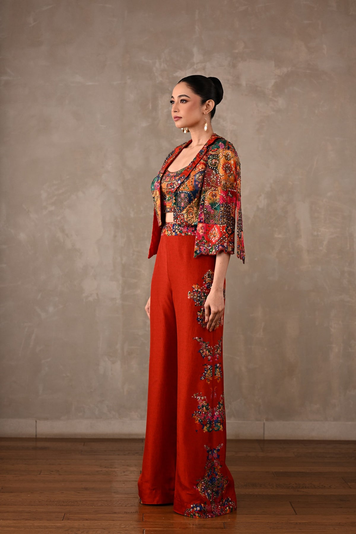 Carnival Cropped Jacket Co-ord Set