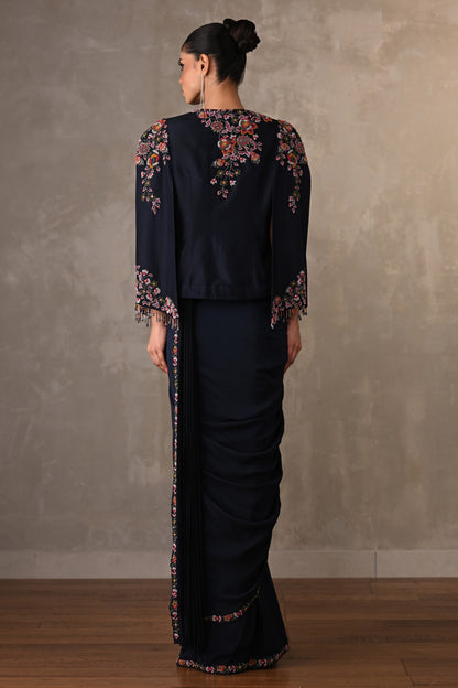 Enchanted Bloom Drape Saree