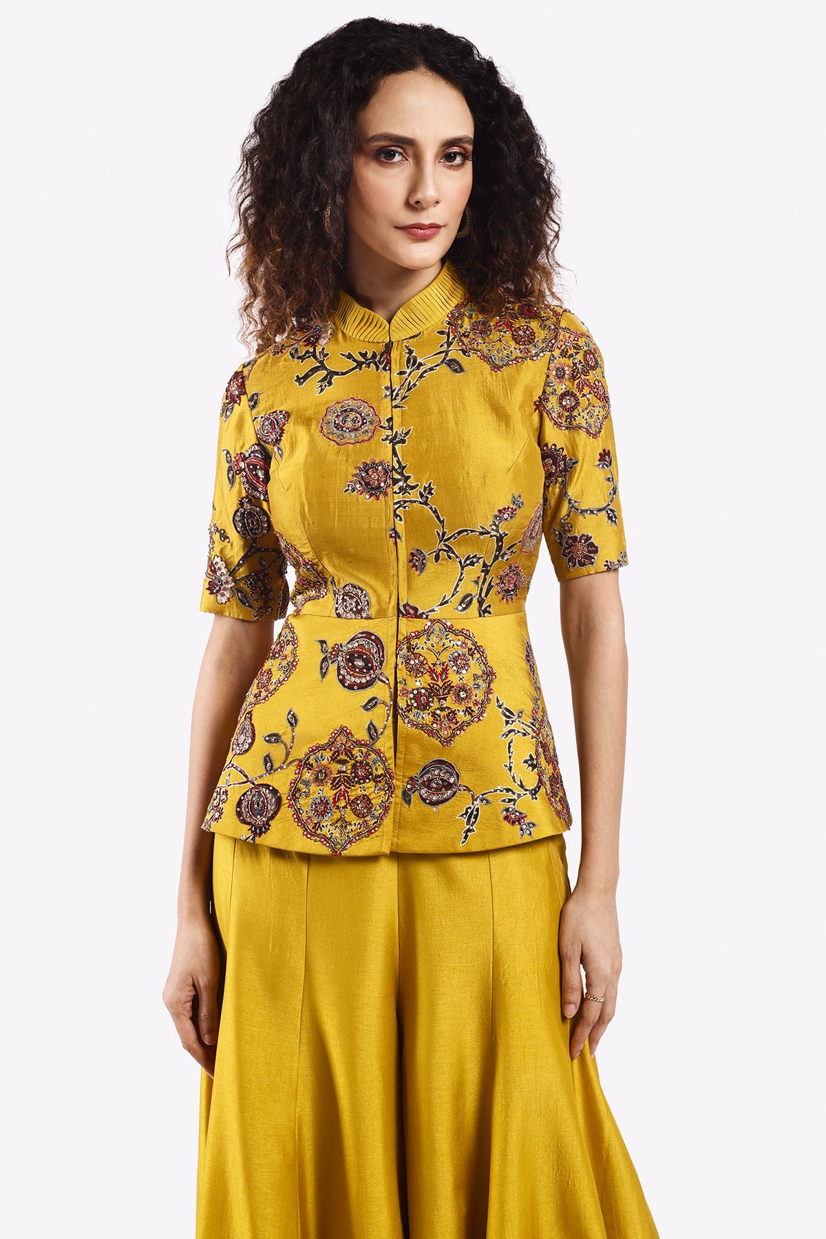 Venus Silk Soft Peplum Co-Ord Set