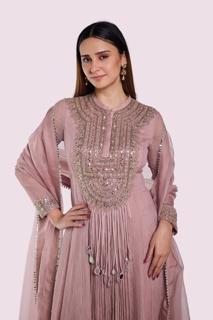 Floral Mirror Suit Set