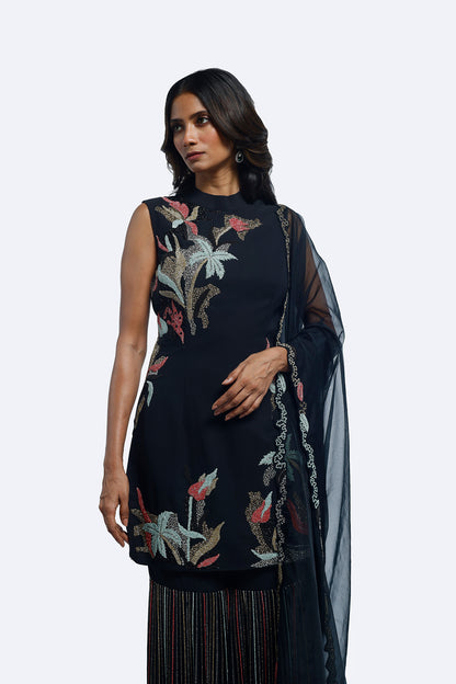 Cheed Floral Sharara Suit Set