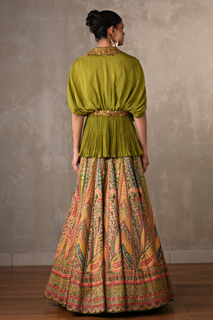 Mehendi Muse Lehenga Set