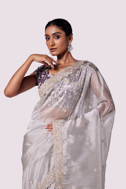 Tikki Organza Saree