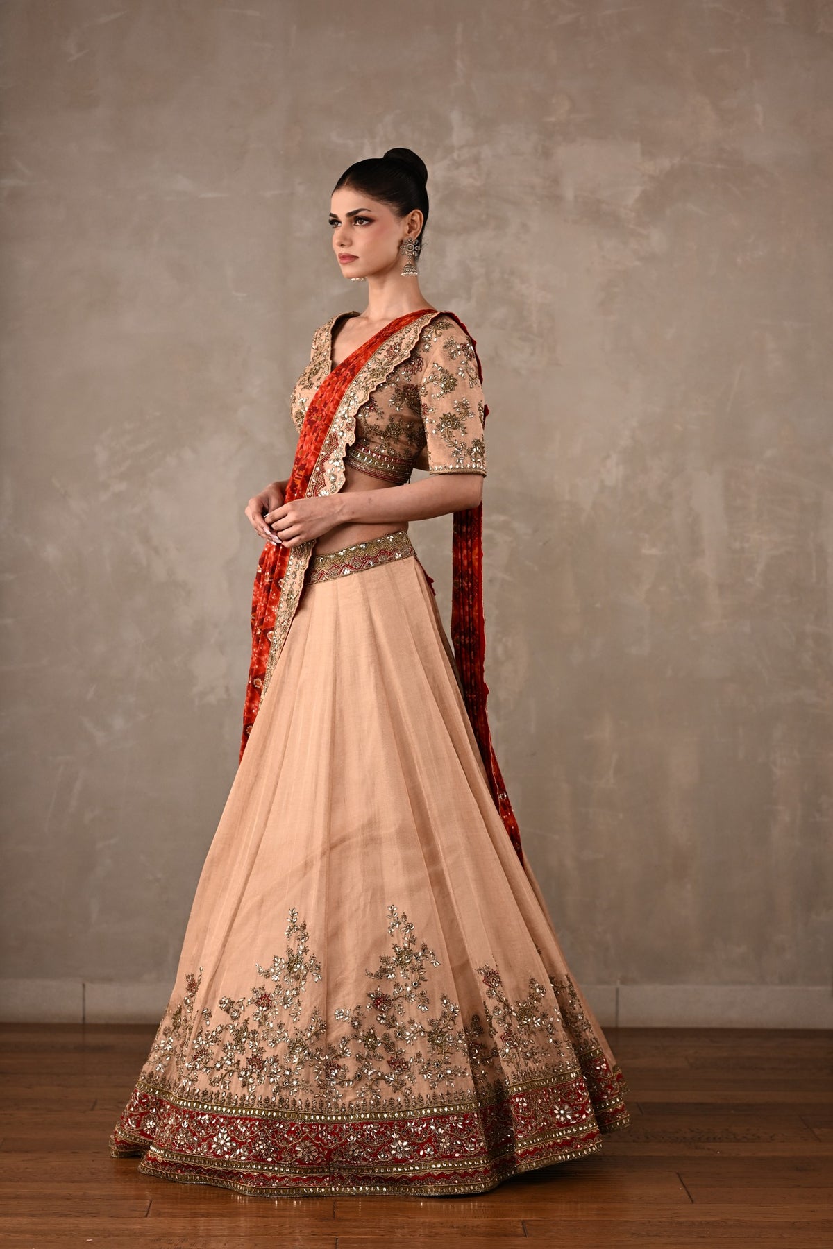 Heritage Silk Lehenga Set