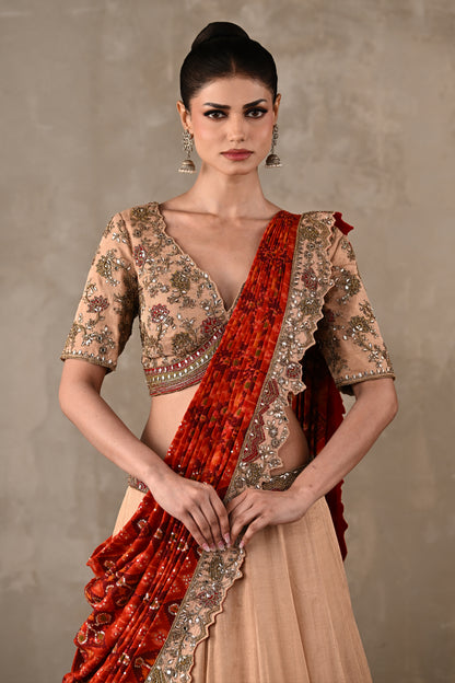Heritage Silk Lehenga Set