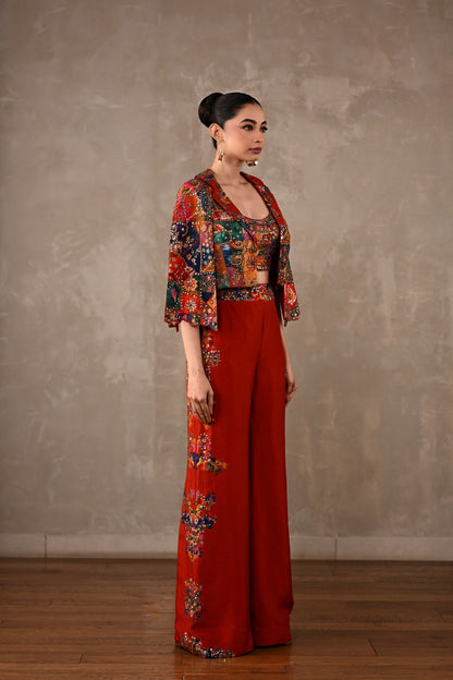 Carnival Cropped Jacket Co-ord Set