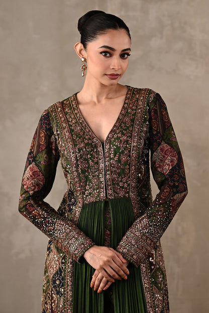 Patchwork-Inspired Embroidered Co-ord Set